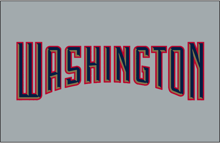 Washington Nationals 2005-2008 Jersey Logo iron on transfers for fabric